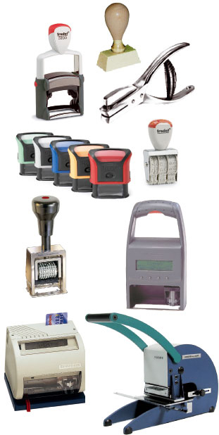 Text-Stempel, Logo-Stempel, Motiv- + Exlibris-Stempel, Datum-Stempel, Ziffern-Stempel, Entwerten, Abknipsen, Kissen, Farben, Zubeh�r