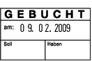 Abdruck: Reiner 510 Elektrostempel KT 070