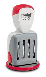 Datumstempel mit Uhrzeitplatte 2910/U1-12