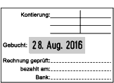 Abdruck: Printy Stempelautomat 4727 KT 004