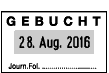 Abdruck: Printy Stempelautomat 4729 V070